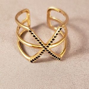 Pavé Sphinx Ring Stella & Dot M/L